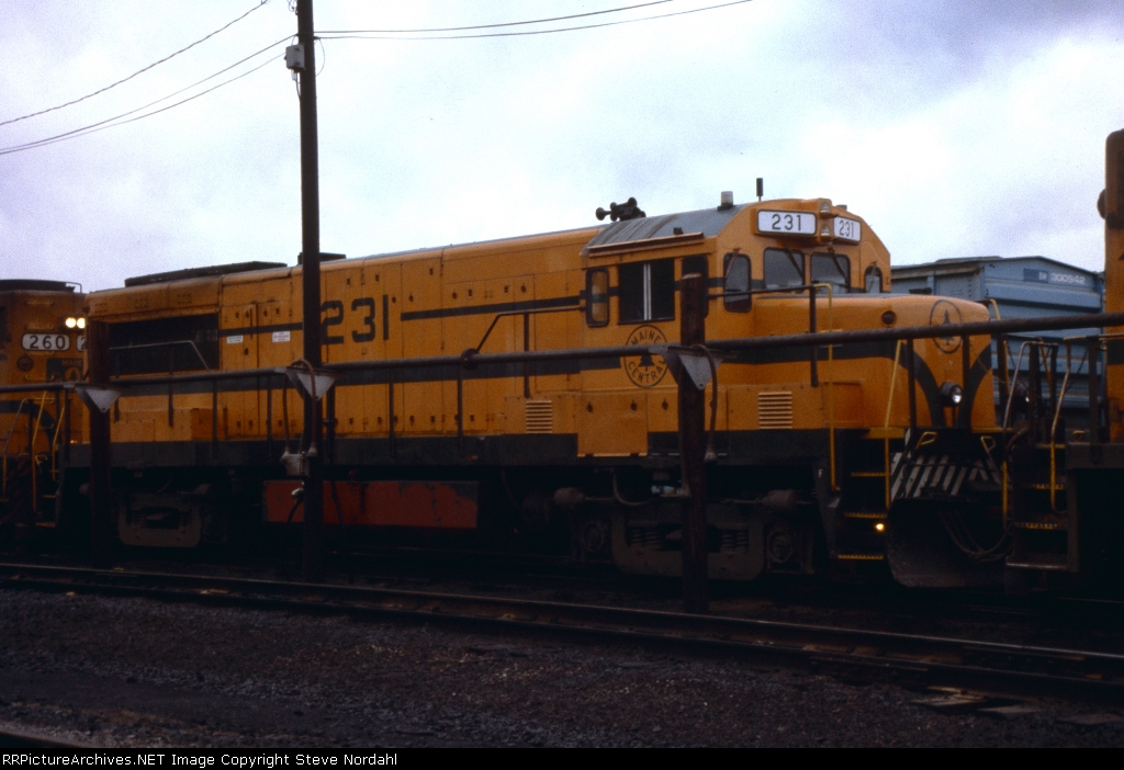 Maine Central at D&H's Conklin yard in Conklin, New York